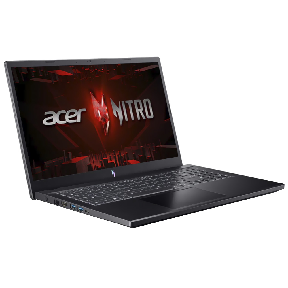 Notebook Gamer Acer Nitro V 15 ANV15-51-914J Intel Core i9 13900H Tela Full HD 15.6" / 16GB de RAM / 512GB SSD / GeForce RTX4060 6GB - Obsidian Preto (Inglês)