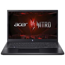 Notebook Gamer Acer Nitro V 15 ANV15-51-93PU Intel Core i9 13900H Tela Full HD 15.6" / 16GB de RAM / 512GB SSD / GeForce RTX4060 8GB - Obsidian Preto (Inglês)