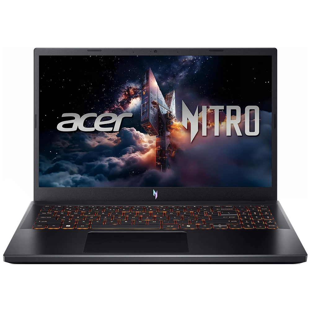 Notebook Gamer Acer Nitro V 15 ANV15-52-57BB Intel Core i5 13420H Tela Full HD 15.6" / 16GB de RAM / 512GB SSD / Win11Home / GeForce RTX5050 8GB - Obsidian Preto (Inglês)