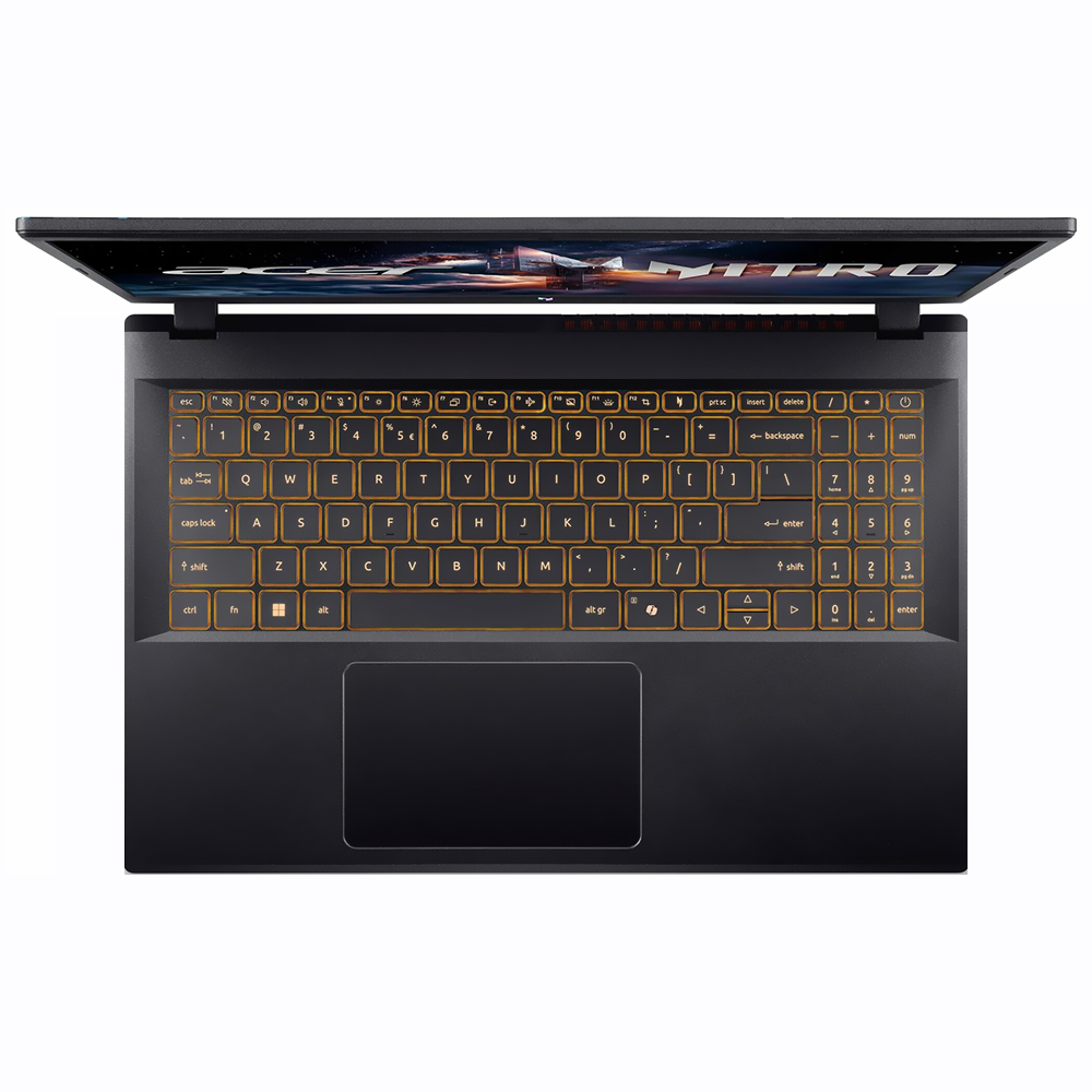 Notebook Gamer Acer Nitro V 15 ANV15-52-586Z Intel Core i5 13420H Tela Full HD 15.6" / 8GB de RAM / 512GB SSD / Win11Home / GeForce RTX4050 6GB - Obsidian Preto (Inglês)