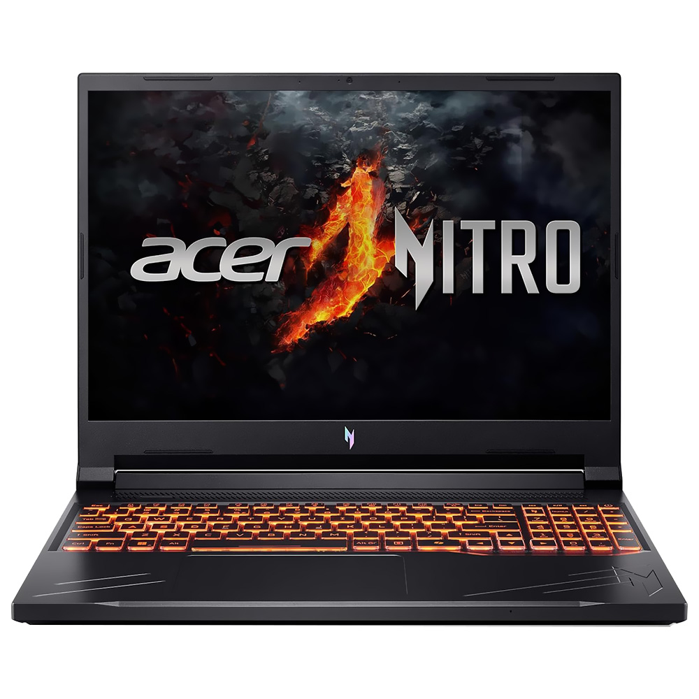 Notebook Gamer Acer Nitro V 16 ANV16-41-R5J0 AMD Ryzen 7 8845HD Tela WUXGA 16" / 16GB de RAM / 1TB SSD / GeForce RTX4060 8GB - Obsidian Preto (Inglês)