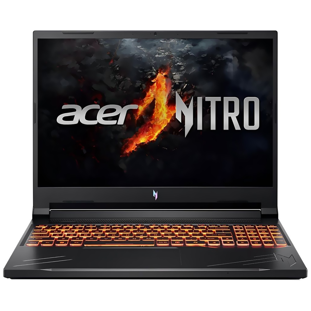 Notebook Gamer Acer Nitro V 16 ANV16-41-R5K2 AMD Ryzen 7 8845HS Tela WUXGA 16" / 16GB de RAM / 1TB SSD / GeForce RTX4060 8GB - Obsidian Preto (Inglês)