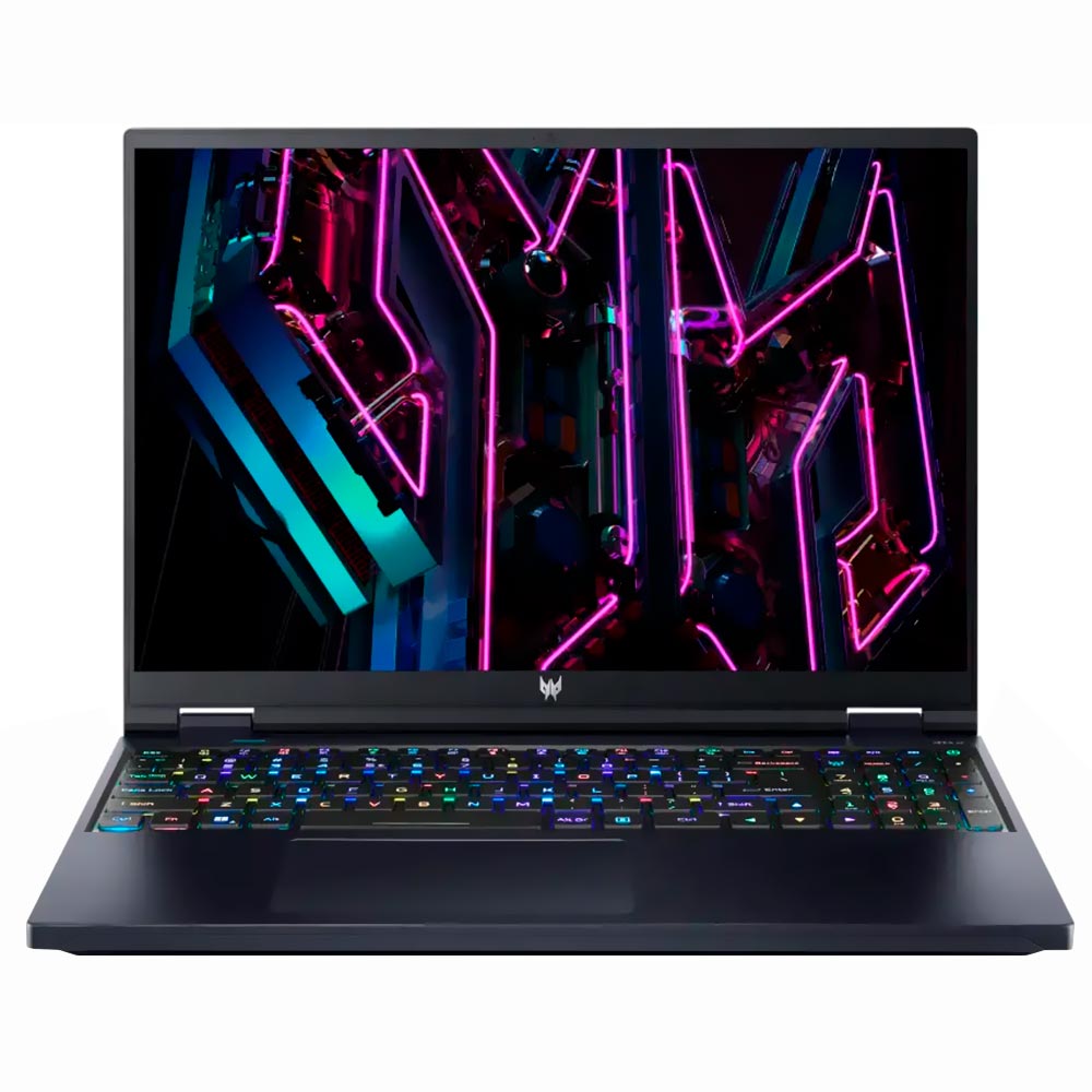 Notebook Gamer Acer Predator Helios 16 PH16-71-72YG Intel Core i7 13700HX Tela WQXGA 16" / 16GB de RAM / 1TB SSD / GeForce RTX4070 8GB - Abyssal Preto (Inglês)