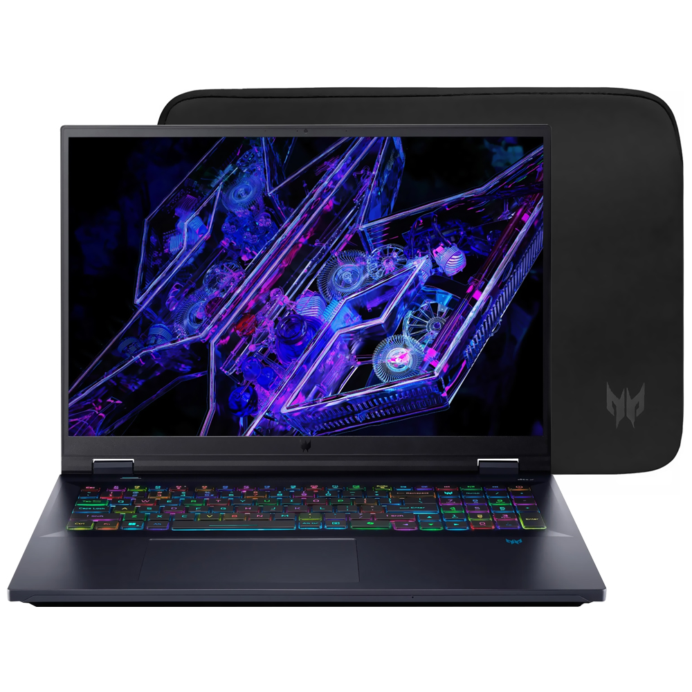 Notebook Gamer Acer Predator Helios 18 PH18-72-924C Intel Core i9 14900HX Tela WQXGA 18" / 32GB de RAM / 1TB SSD / GeForce RTX4090 16GB - Abyssal Preto (Inglês)