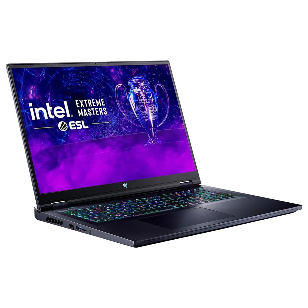 Notebook Gamer Acer Predator Helios 18 PH18-72-93VM Intel Core i9 14900HX Tela WQXGA 18" / 32GB de RAM / 1TB SSD / GeForce RTX4080 12GB - Abyssal Preto (Inglês)