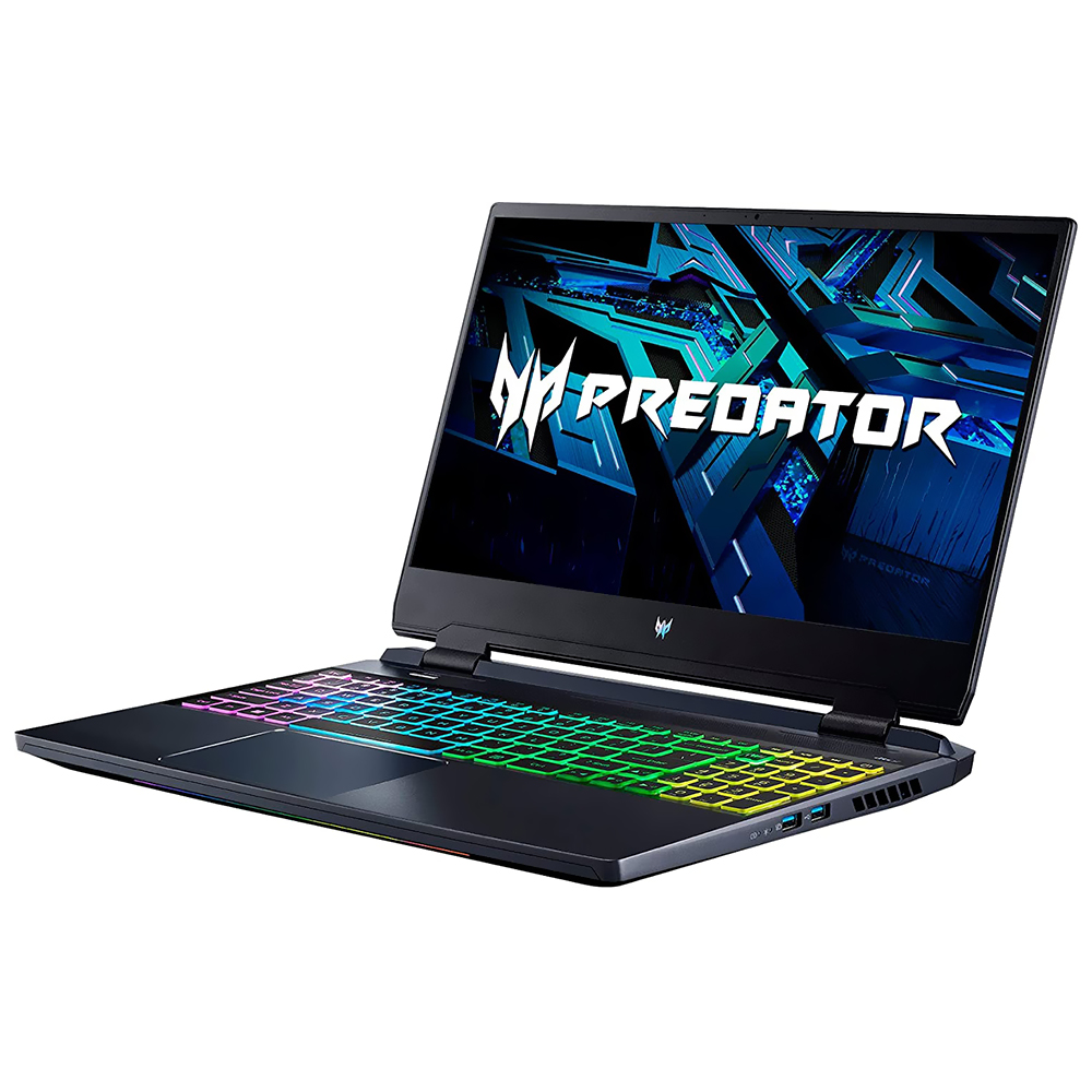 Notebook Gamer Acer Predator Helios 300 PH315-55-70ZV Intel Core i7 12700H Tela Full HD 15.6" / 16GB de RAM / 512GB SSD / GeForce RTX3060 6GB - Abyssal Preto 