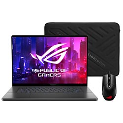 Notebook Gamer ASUS ROG Zephyrus G16 GU605MI-QR128W Intel Core Ultra 9 185H Tela OLED WQXGA 16.0" / 32GB de RAM / 1TB SSD / GeForce RTX4070 8GB - Eclipse Cinza (Inglês)