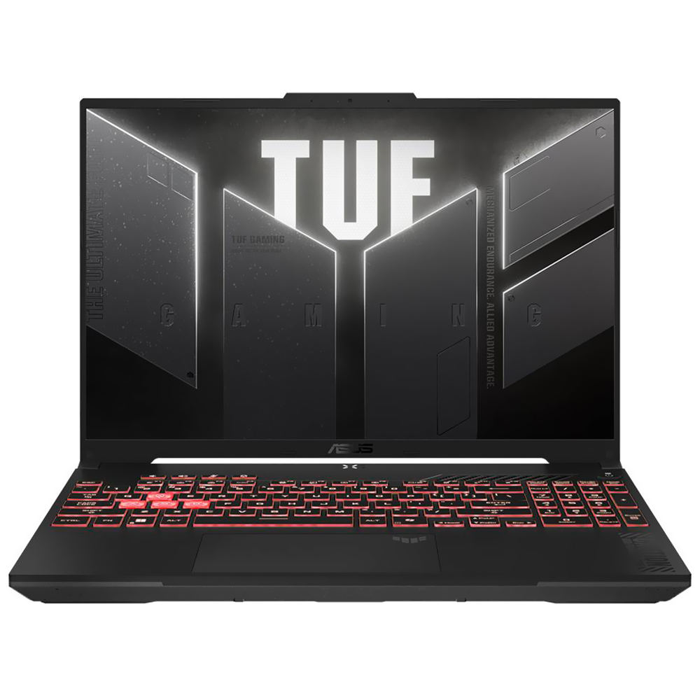 Notebook Gamer ASUS TUF A16 FA607NUG-WH73 AMD Ryzen 7 7445HS Tela WUXGA 16.0" / 16GB de RAM / 512GB SSD / Win11Home / GeForce RTX4050 6GB - Mecha Cinza (Inglês)