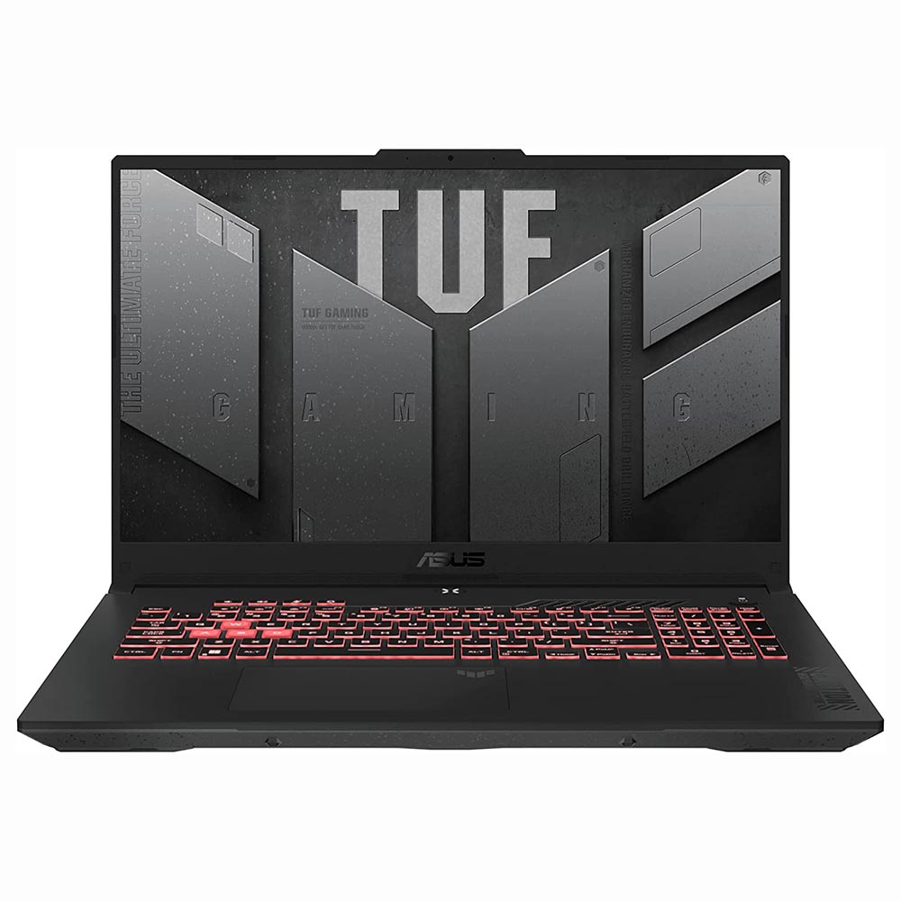 Notebook Gamer ASUS TUF A17 FA707XU-EH94 AMD Ryzen 9 7940HS Tela Full HD 17.3" / 16GB de RAM / 1TB SSD / GeForce RTX4050 6GB - Mecha Cinza (Inglês)