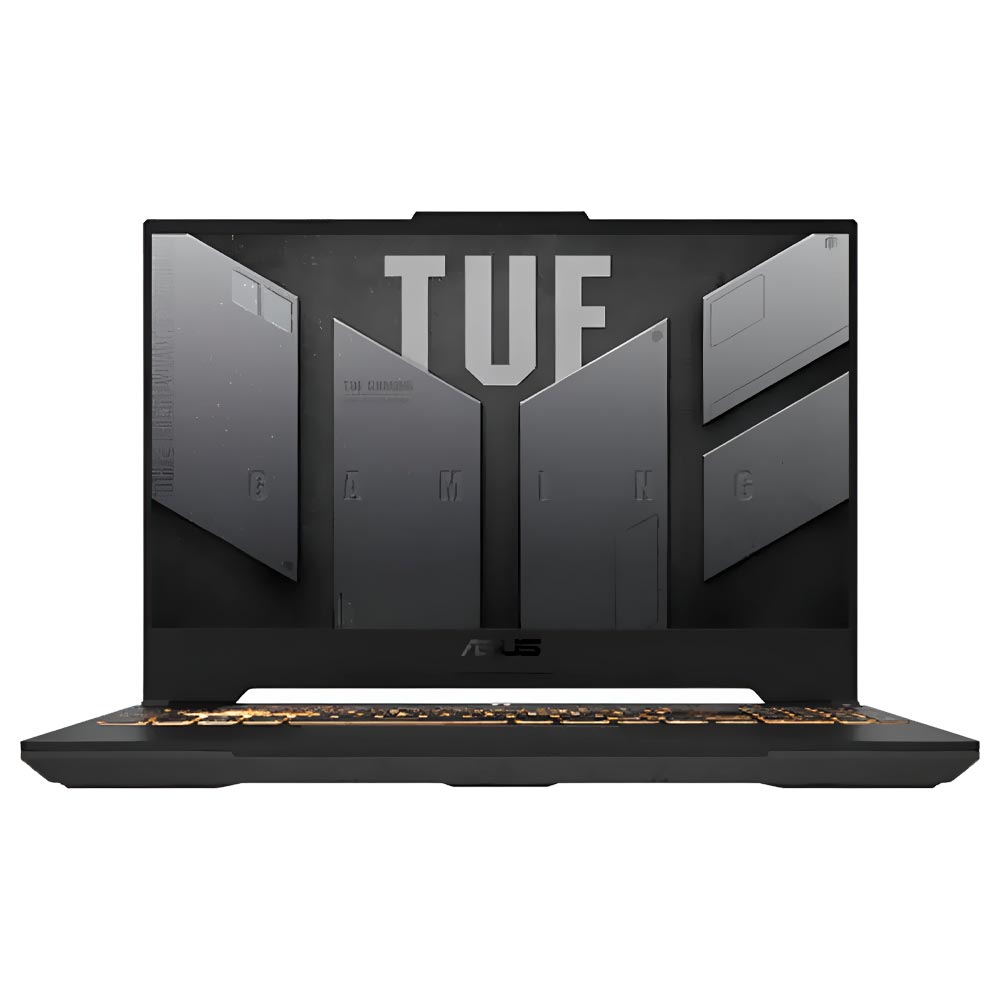 Notebook Gamer ASUS TUF F15 FX507ZU4-LP160W Intel Core i7 12700H Tela Full HD 15.6" / 16GB de RAM / 512GB SSD / GeForce RTX4050 6GB - Mecha Cinza (Espanhol)