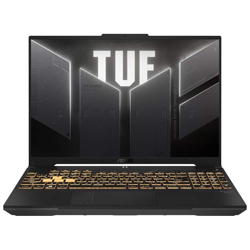 Notebook Gamer ASUS TUF F16 FX607JV-ES73 Intel Core i7 13650HX Tela WUXGA 16" / 16GB de RAM / 512GB SSD / GeForce RTX4060 8GB - Mecha Cinza (Inglês)