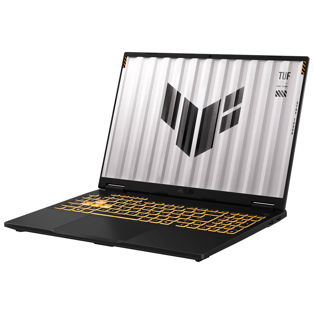 Notebook Gamer ASUS TUF F16 FX608JMR-RV010W Intel Core i7 14650HX Tela WUXGA 16.0" / 16GB de RAM / 1TB SSD / Win11Home / GeForce RTX5060 8GB - Jaeger Cinza (Inglês)