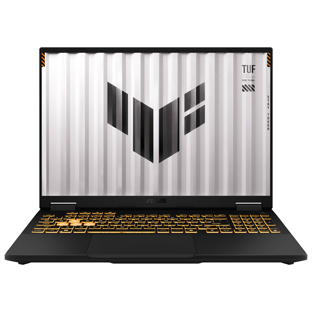 Notebook Gamer ASUS TUF F16 FX608JMR-RV010W Intel Core i7 14650HX Tela WUXGA 16.0" / 16GB de RAM / 1TB SSD / Win11Home / GeForce RTX5060 8GB - Jaeger Cinza (Inglês)