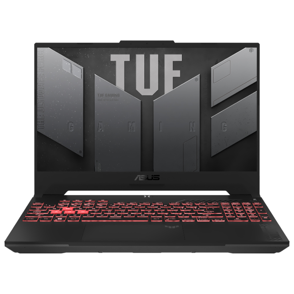 Notebook Gamer ASUS TUF FA507NU-LP093W AMD Ryzen 7 7735HS Tela Full HD 15.6" / 16GB de RAM / 512GB SSD / GeForce RTX4050 6GB - Mecha Cinza (Inglês)