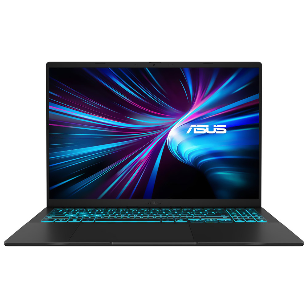 Notebook Gamer ASUS V16 V3607VM-ES74 Intel Core 7 240H Tela WUXGA 16.0" / 16GB de RAM / 512GB SSD / Win11Home / GeForce RTX5060 8GB - Matte Preto (Inglês)