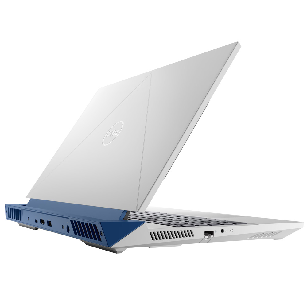 Notebook Gamer Dell G15-5535 AMD Ryzen 7 7840HS Tela Full HD 15.6" / 16GB de RAM / 512GB SSD / GeForce RTX4060 8GB - Branco / Azul (Inglês)