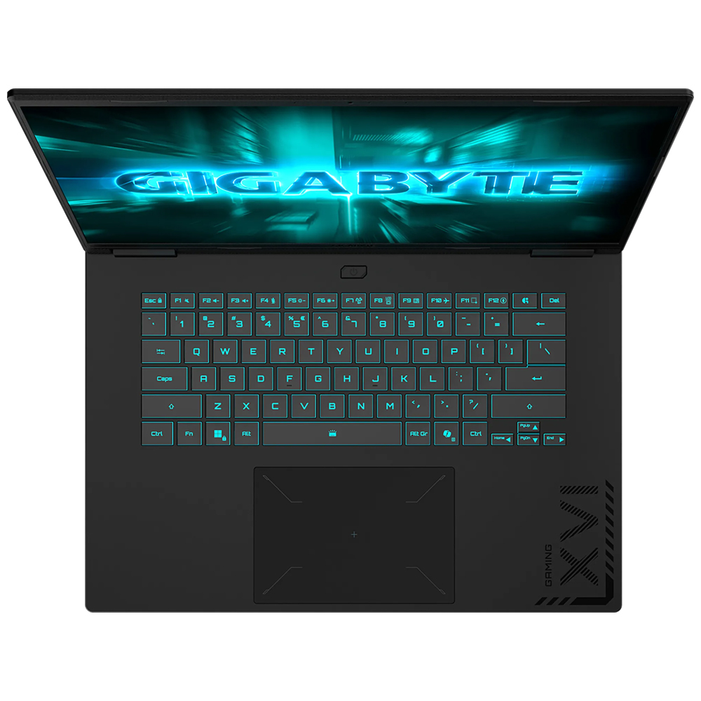 Notebook Gamer Gigabyte A16 CMHI2US893SH Intel Core i7 13620H Tela Full HD+ 16.0" / 16GB de RAM / 512GB SSD / GeForce RTX4050 6GB - Preto (Inglês)