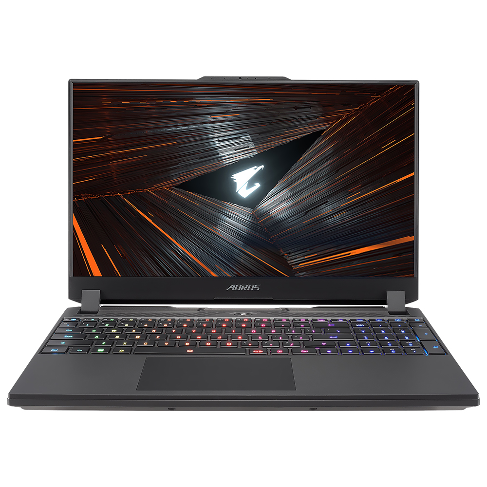 Notebook Gamer Gigabyte AORUS 15 XE4-73BR514SH Intel Core i7 12700H Tela Full HD 15.6" / 16G de RAM / 1TB SSD / GeForce RTX3070TI 8GB - Preto (Português)