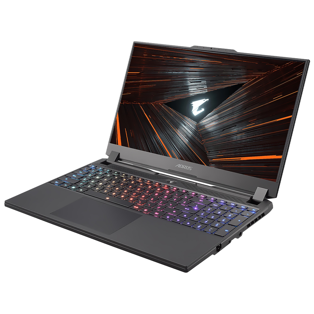 Notebook Gamer Gigabyte AORUS 15 XE4-73BR514SH Intel Core i7 12700H Tela Full HD 15.6" / 16G de RAM / 1TB SSD / GeForce RTX3070TI 8GB - Preto (Português)