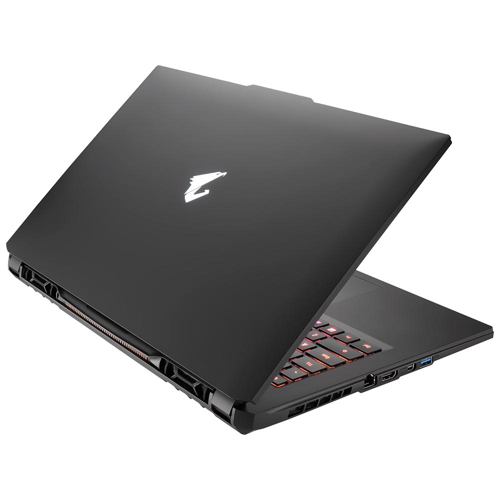 Notebook Gamer Gigabyte AORUS 17H BXF-74BR554SH Intel Core i7 13700H Tela Full HD 17.3" / 16GB de RAM / 1TB SSD / GeForce RTX4080 12GB - Preto (Português)