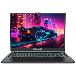 Notebook Gamer Gigabyte G6 KF-H3US864KH Intel Core i7 13620H Tela Full HD+ 16" / 32GB de RAM / 1TB SSD / GeForce RTX4060 8GB - Preto (Inglês)