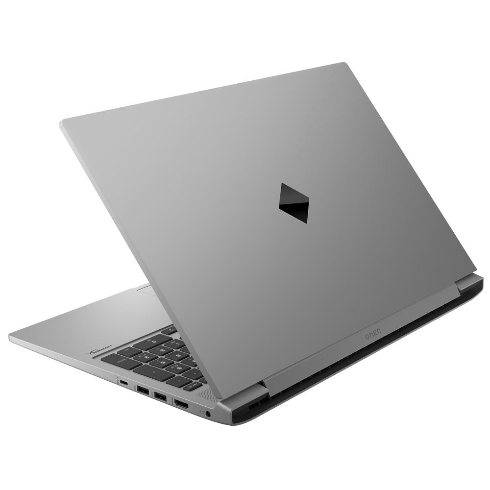 Notebook Gamer HP OMEN 16 16-AE0010ST Intel Core i7 14650HX Tela Full HD 16.1" / 16GB de RAM / 512GB SSD / GeForce RTX4060 8GB - Cinza (Inglês)