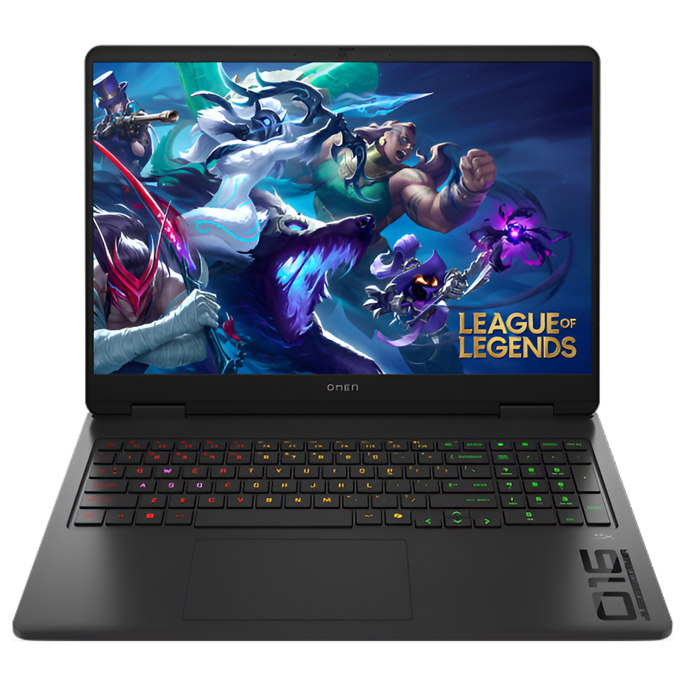 Notebook Gamer HP OMEN 16-AP0053DX AMD Ryzen 9 8940HX Tela 2K 16" / 32GB de RAM / 1TB SSD / GeForce RTX5060 8GB - Preto (Inglês)