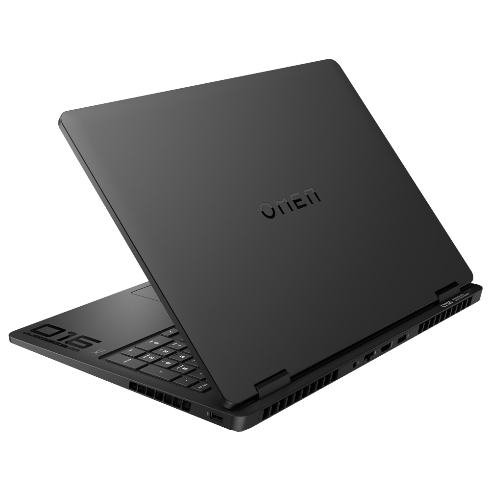 Notebook Gamer HP OMEN 16 Slim 16-AN0037WM Intel Core Ultra 7 255H Tela 2K 16.0" / 16GB de RAM / 1TB SSD / Win11Home / GeForce RTX5060 8GB - Preto (Inglês)