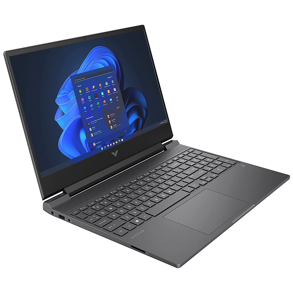 Notebook Gamer HP Victus 15-FA0025NR Intel Core i5 12500H Tela Full HD 15.6" / 8GB de RAM / 512GB SSD / GeForce RTX3050 4GB - Cinza (Inglês)