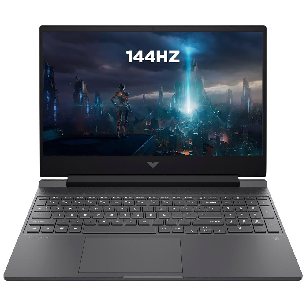 Notebook Gamer HP Victus 15-FA1040NR Intel Core i5 12500H Tela Full HD 15.6" / 16GB de RAM / 512GB SSD / GeForce RTX4050 6GB - Preto (Inglês)