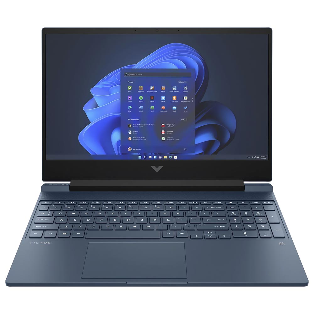Notebook Gamer HP Victus 15-FA1093DX Intel Core i5 13420H Tela Full HD 15.6" / 8GB de RAM / 512GB SSD / GeForce RTX3050 6GB - Azul (Inglês)