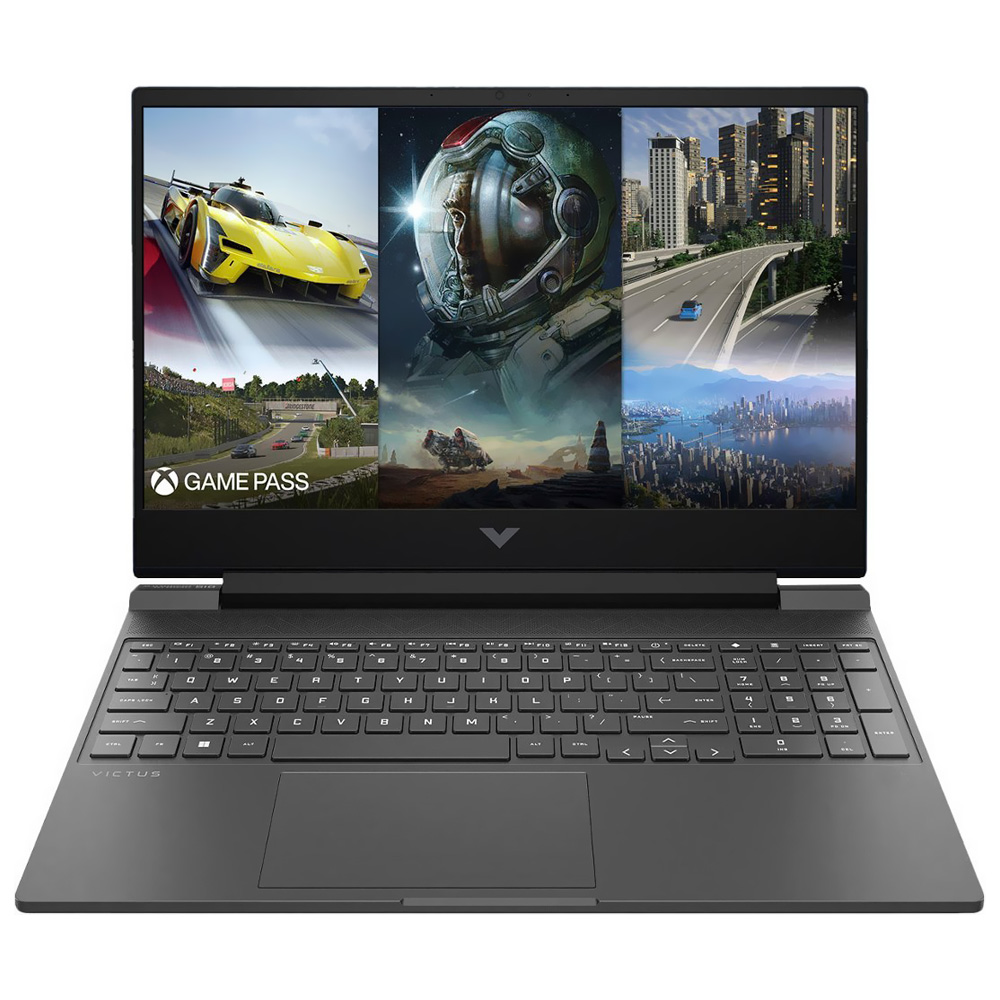 Notebook Gamer HP Victus 15-FB2000NR AMD Ryzen 7 8845HS Tela Full HD 15.6" / 16GB de RAM / 1TB SSD / GeForce RTX4060 8GB - Preto (Inglês)