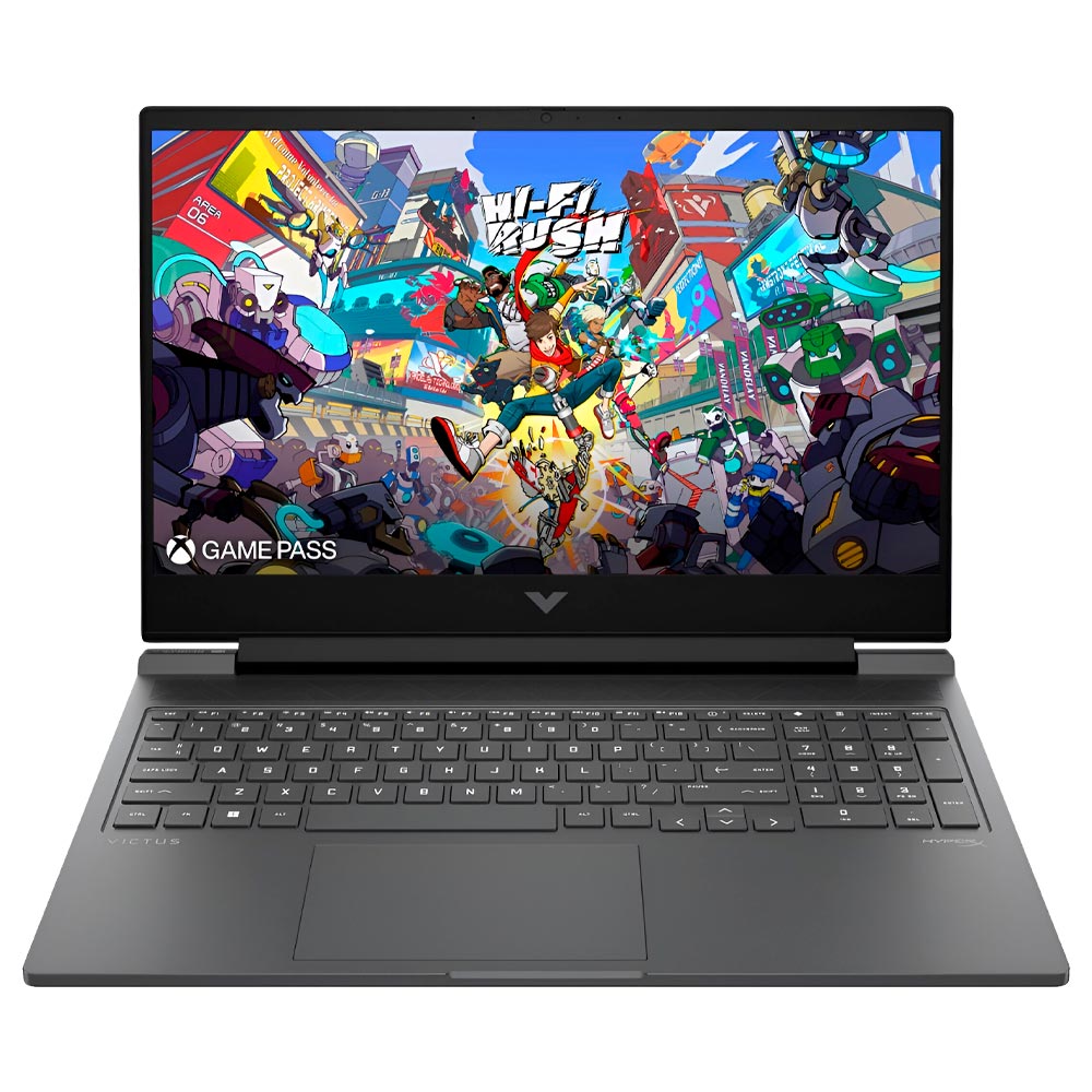 Notebook Gamer HP Victus 16-S1023DX AMD Ryzen 7 8845HS Tela Full HD 16.1" / 16GB de RAM / 512GB SSD / GeForce RTX4070 8GB - Preto (Ingles)