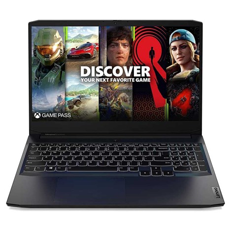 Notebook Gamer Lenovo IdeaPad Gaming 3 15IHU6 Intel Core i5 11300H de 3.1GHz Tela Full HD 15.6" / 8GB de RAM / 256GB SSD / GeForce GTX1650 4GB - Shadow Preto
