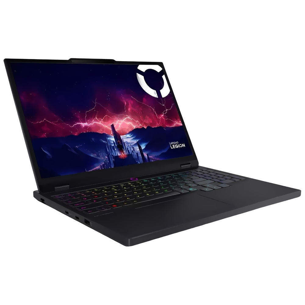 Notebook Gamer Lenovo Legion 5 15IRX10 Intel Core i7 14700HX Tela OLED WQXGA 15.1" / 16GB de RAM / 1TB SSD / Win11Home / GeForce RTX5050 8GB - Eclipse Preto (Inglês)