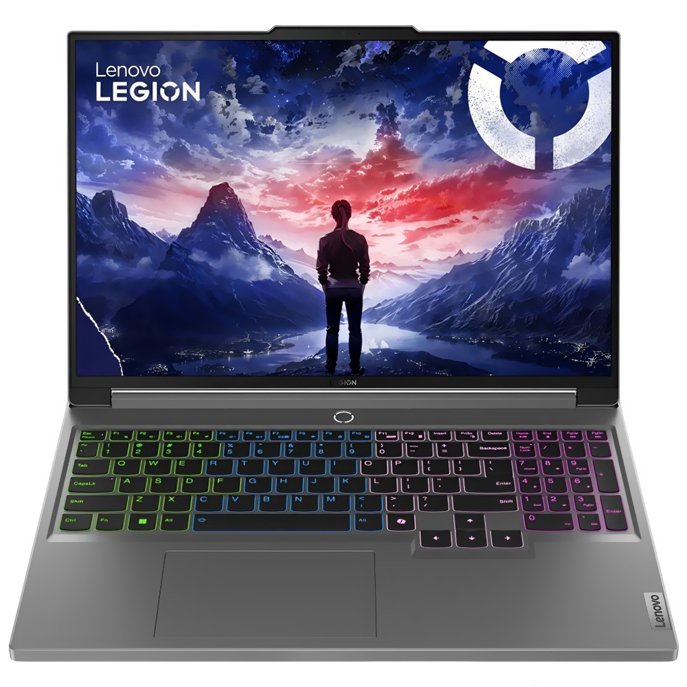 Notebook Gamer Lenovo Legion 5 16IRX9 Intel Core i9 14900HX Tela WQXGA 16.0" / 16GB de RAM / 1TB SSD / GeForce RTX4070 8GB - Luna Cinza (83DG00BCUS) (Inglês)