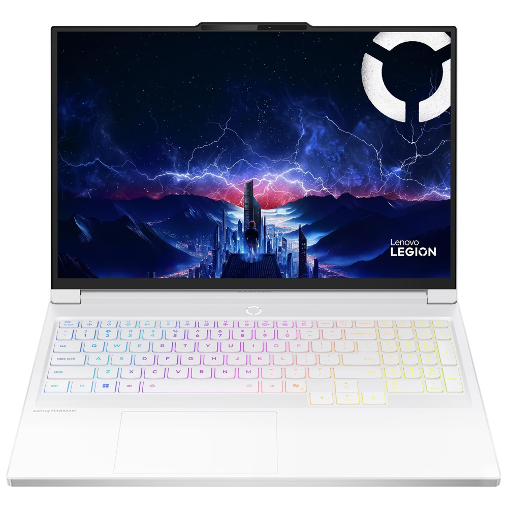 Notebook Gamer Lenovo Legion 7 16IAX10 Intel Core Ultra 9 275HX Tela OLED WQXGA 16.0" / 32GB de RAM / 1TB SSD / Win11Home / GeForce RTX5070 8GB - Glacier Branco (Inglês)