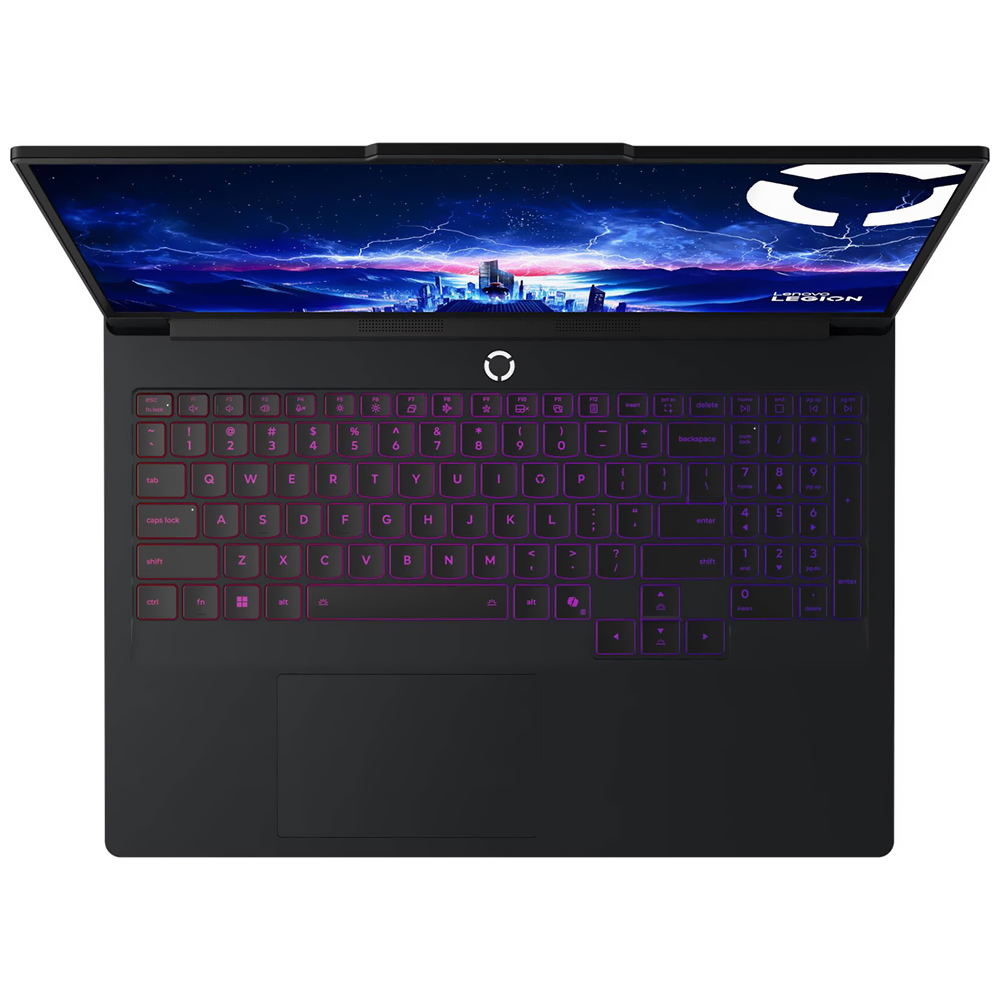 Notebook Gamer Lenovo Legion Pro 7 16IAX10H Intel Core Ultra 9 275HX Tela OLED WQXGA 16.0" / 64GB de RAM / 1TB SSD / Win11Home / GeForce RTX5080 16GB - Eclipse Preto (Inglês)