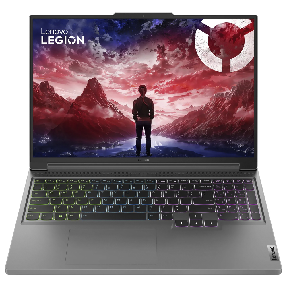 Notebook Gamer Lenovo Legion Slim 5 16AHP9 AMD Ryzen 7 8845HS Tela WQXGA 16.6" / 16GB de RAM / 512GB SSD / GeForce RTX4060 8GB - Luna Cinza (83DH005QUS) (Inglês)