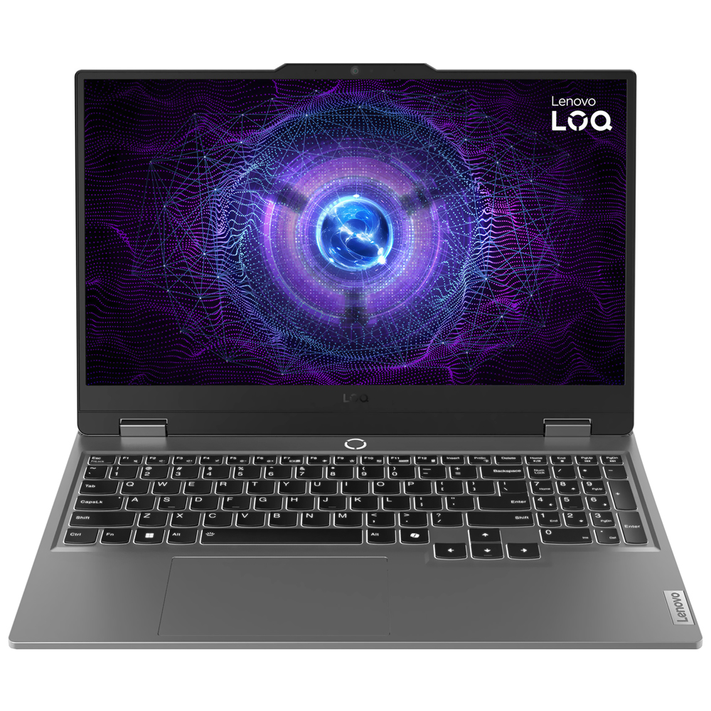 Notebook Gamer Lenovo LOQ 15AHP10 AMD Ryzen 7 250 Tela Full HD 15.6" / 16GB de RAM / 1TB SSD / Win11Home / GeForce RTX5050 8GB - Luna Cinza (83JG000FUS) (Inglês)