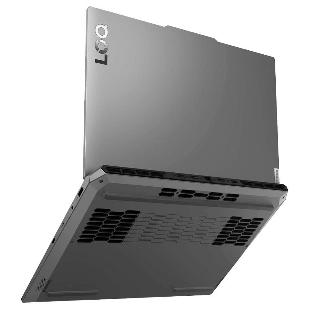 Notebook Gamer Lenovo LOQ 15ARP9 AMD Ryzen 7 7435HS Tela Full HD 15.6" / 16GB de RAM / 512GB SSD / GeForce RTX4060 8GB - Luna Cinza (83JC0000US) (Inglês)