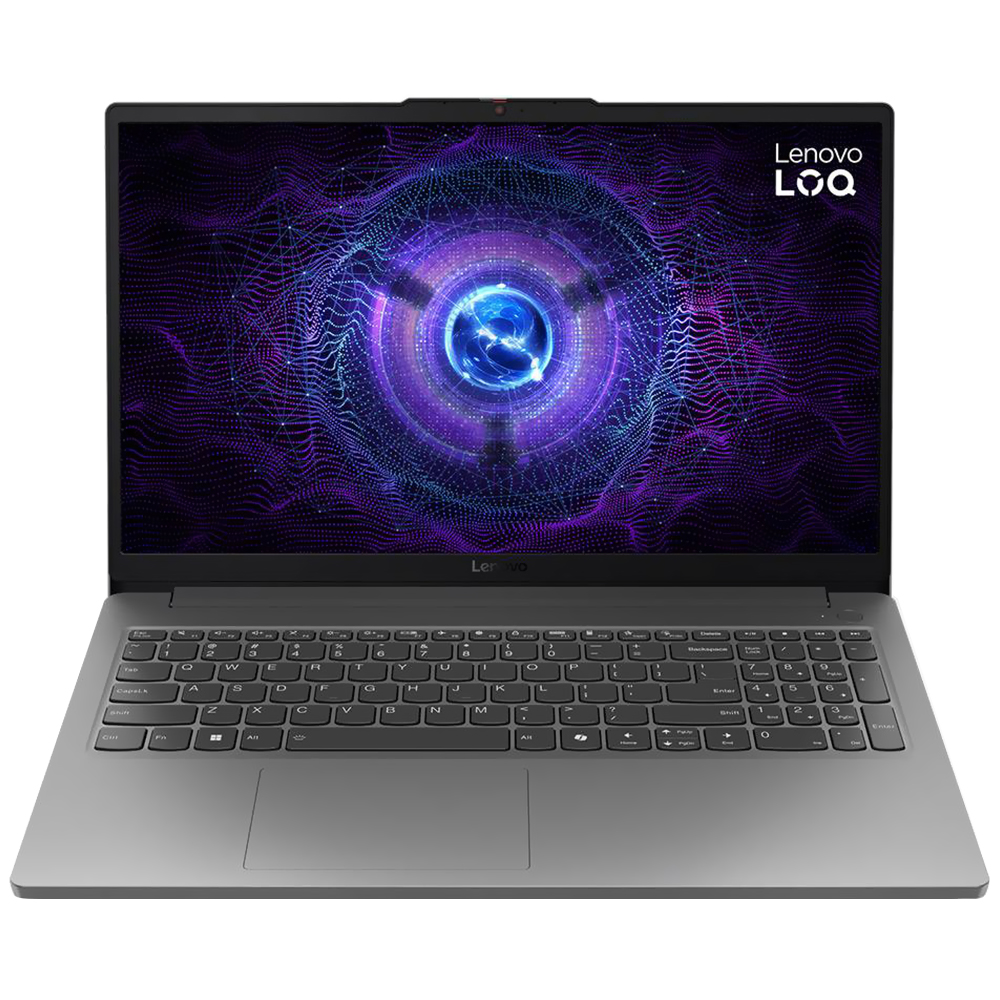 Notebook Gamer Lenovo LOQ 15IAX9E Intel Core i5 12450HX Tela Full HD 15.6" / 8GB de RAM / 512GB SSD / GeForce RTX2050 4GB - Luna Cinza (83LK0001US) (Inglês)