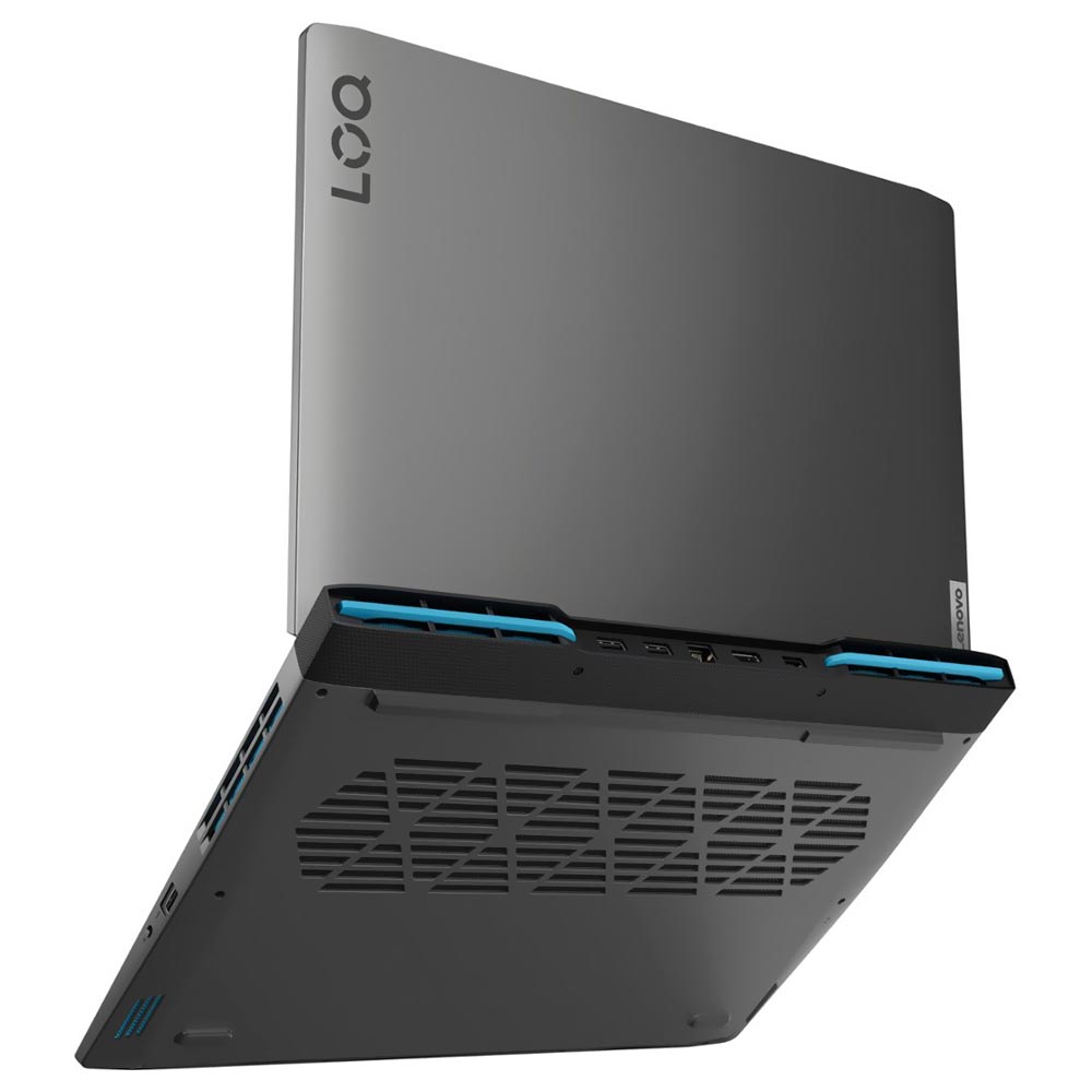 Notebook Gamer Lenovo LOQ 15IRH8 Intel Core i5 12450H Tela Full HD 15.6" / 8GB de RAM / 512GB SSD / GeForce RTX3050 6GB - Storm Cinza (82XV0012US) (Inglês)
