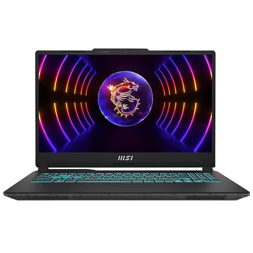 Notebook Gamer MSI Cyborg 15 A13VE-1644US Intel Core i7 13620H Tela Full HD 15.6" / 16GB de RAM / 1TB SSD / GeForce RTX4050 6GB - Translucent Preto (Inglês)