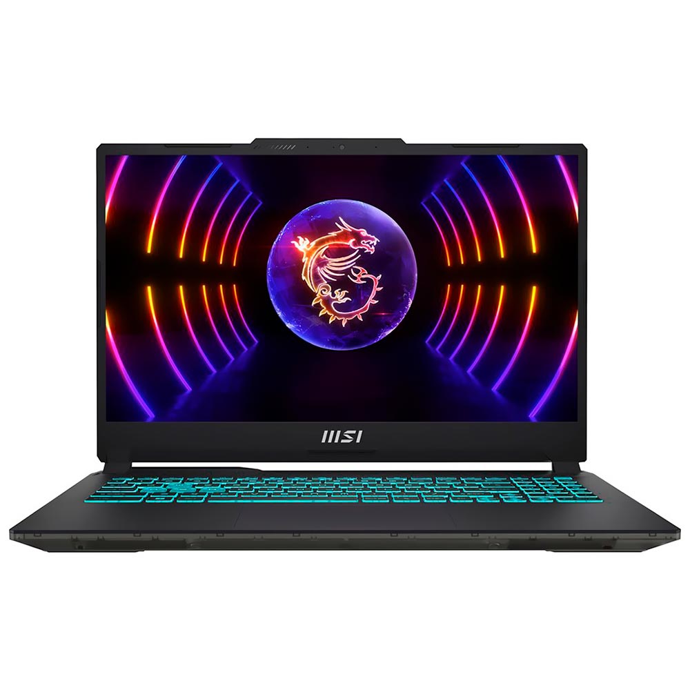 Notebook Gamer MSI Cyborg 15 A13VE-218US Intel Core i7 13620H Tela Full HD 15.6" / 16GB de RAM / 512GB SSD / GeForce RTX4050 6GB - Translucent Preto 