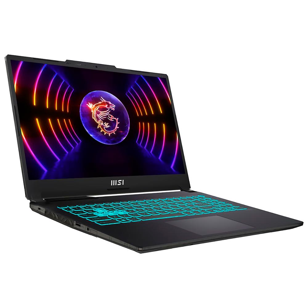 Notebook Gamer MSI Cyborg 15 A13VE-218US Intel Core i7 13620H Tela Full HD 15.6" / 16GB de RAM / 512GB SSD / GeForce RTX4050 6GB - Translucent Preto 