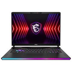 Notebook Gamer MSI Raider GE68 HX 14VGG-287US Intel Core i9 14900HX Tela Full HD+ 16" / 32GB de RAM / 1TB SSD / GeForce RTX4070 8GB - Preto (Inglês)