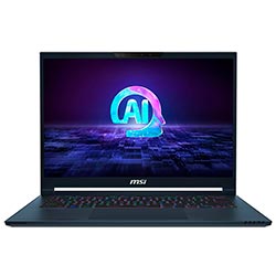 Notebook Gamer MSI Stealth 14 AI Studio A1VFG-091US Intel Core Ultra 9 185H Tela Full HD+ 14" / 32GB de RAM / 1TB SSD / Win11Home / GeForce  RTX4060 8GB - Star Azul (Inglês)