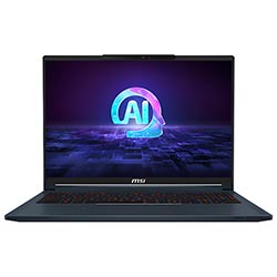 Notebook Gamer MSI Stealth 16 AI Studio A1VGG-091US Intel Core Ultra 9 185H Tela FHD+ 16" / 32GB de RAM / 1TB SSD / GeForce RTX4070 8GB - Star Azul (Inglês)