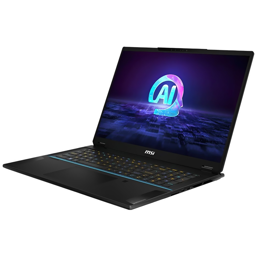 Notebook Gamer MSI Stealth 18 AI Studio A1VHG-008US Intel Core Ultra 9 185H Tela UHD+ 18" / 32GB de RAM / 1TB SSD / GeForce RTX4080 12GB - Midnight Preto (Inglês)